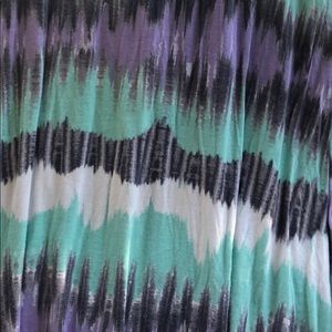Pastel maxi skirt